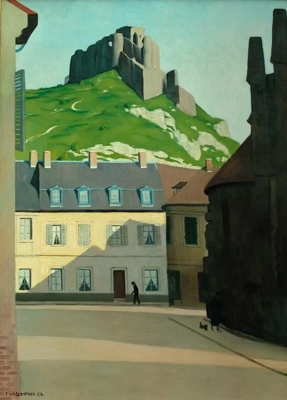 Lo Chateau Gaillard e la Place des Andelys - Vernon, Musee Municipal